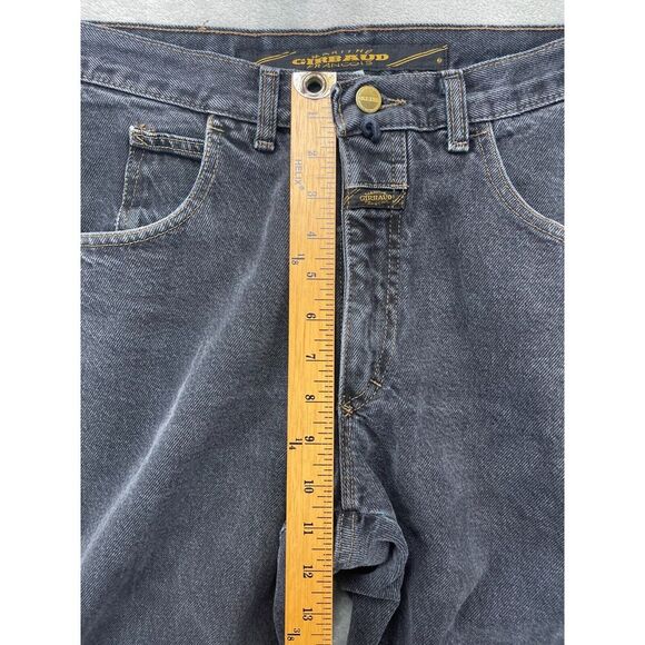 VTG Marithe Francois Girbaud Men's Jeans Denim Black 33X32 Tapered USA Made - Picture 3 of 9